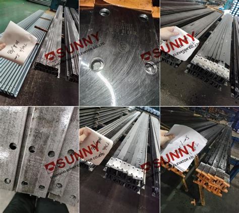 Machined Guide Rails For Elevators Lift Guide Rail 9mm 10mm 16mm