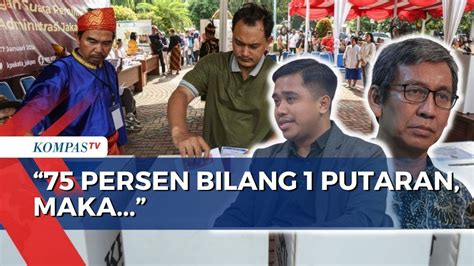 Masyarakat Indonesia Dukung Pilpres Satu Putaran Ini Penjelasan Pakar