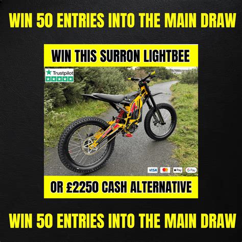 Win Entries Into The Surron Main Draw The Competition Lounge