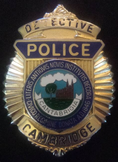 Cambridge Police badges