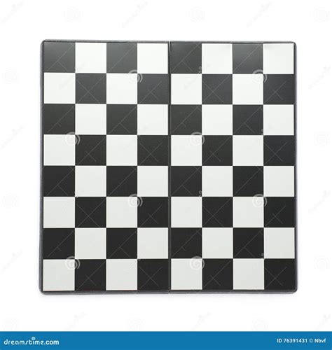 empty chess board isolated stock image image  check