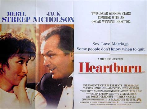 HEARTBURN | Rare Film Posters