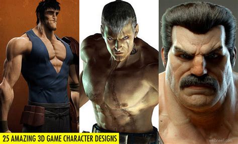 50 Amazing 3D Game Characters Design Masterpieces for inspiration