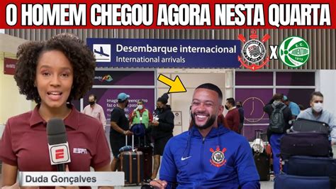 Memphis Depay Chega Ao Corinthians E Torcida Fiel Explode Em Alegria A