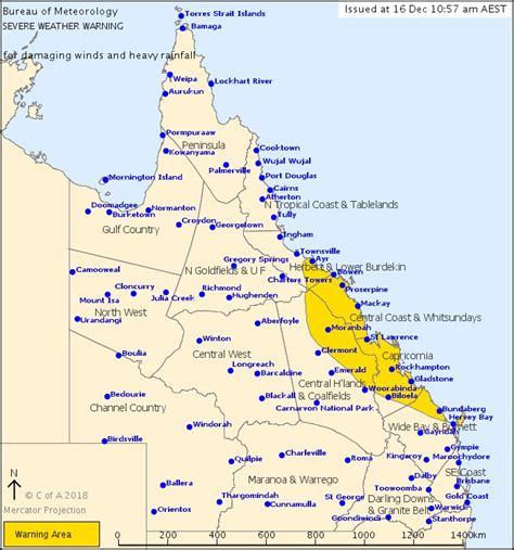 Bureau Of Meteorology Queensland On Twitter Severe Weather Warning