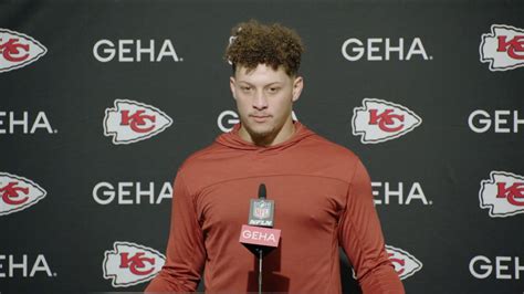 Patrick Mahomes The Most Important Play Is The Next Play Week 7 Press Conference