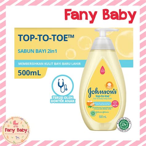 Jual Johnson S Top To Toe Hair Body Baby Bath Ml Shopee Indonesia