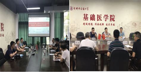 中国人民解放军陆军军医大学基础医学院来我院调研新闻动态基础医学院