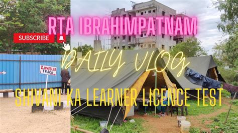 Rta Vlog Shivani Ne Diya Learner Driving Licence Test Dailyvlog