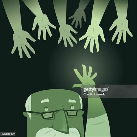 Old Man Waving High Res Illustrations Getty Images