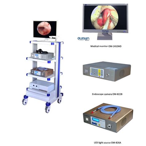 Torre M Dica Da Endoscopia HD C Mera Do Endosc Pio ENT 24 Monitor