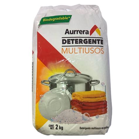 Detergente En Polvo Aurrera Multiusos 2 Kg Walmart