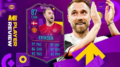 Road To World Cup Eriksen Player Review 87 Eriksen Fifa 23 Ultimate