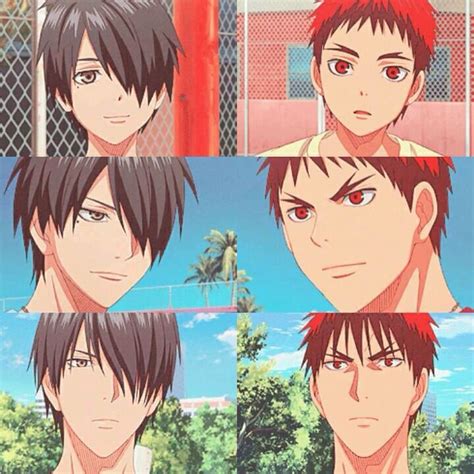 Himuro And Kagami Kuroko No Basket Hot Anime Guys Anime