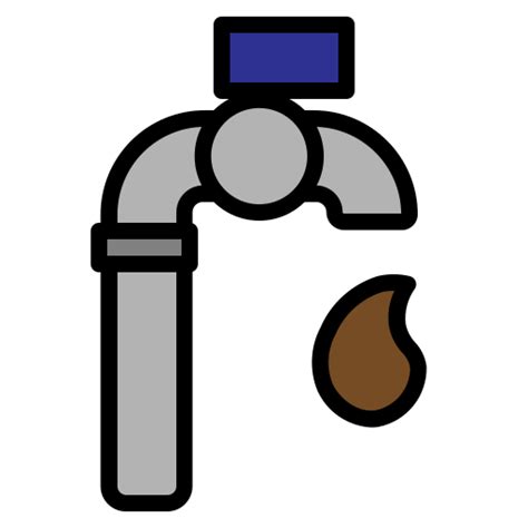 Water Faucet Generic Outline Color Icon