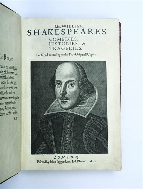 The Legacy Of Shakespeare S First Folio Peter Harrington The Journal