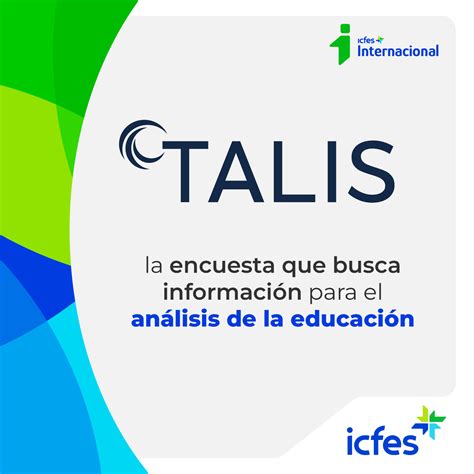 Icfes On Twitter Sabes Qu Es Talis Y Cu L Es Su Importancia En El