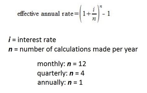 Effective Annual Rate Formula How To Calculate Ytm And Effective