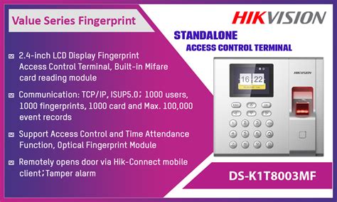 Ds K T M Access Control Hikvision Online Shop Sri Lanka