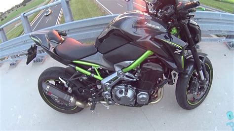 Kawasaki Z900 Full Akrapovic Exhaust Sound Without DBkiller YouTube