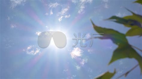 【4k原创】夏季烈日炎炎的太阳和蝉 3840x2160 高清视频素材下载 编号 4820367 实拍视频 光厂 Vj师网