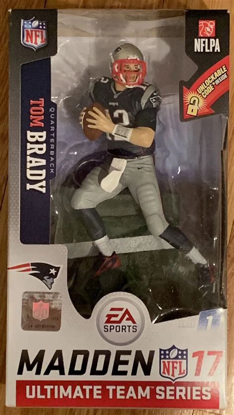 TOM BRADY Madden NFL 17 McFarlane EA Sports Ultimate Team Patriots EBay