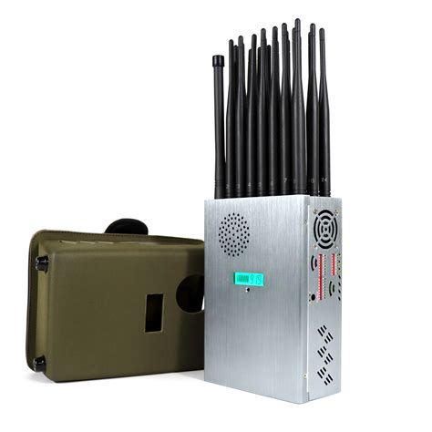 Handheld Signal Jammer Channel Gsm Lte Wifi Gps Lojack Etc Bands