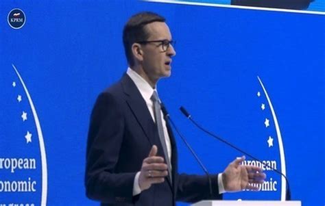 Premier Mateusz Morawiecki Podczas Xiv Europejskiego Kongresu