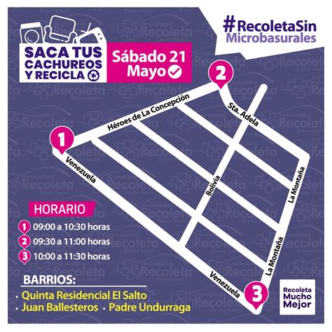 Municipio Recoleta On Twitter Recuerden Vecinas Y Vecinos