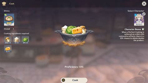 How To Make All Of The Special Dishes In Genshin Impact