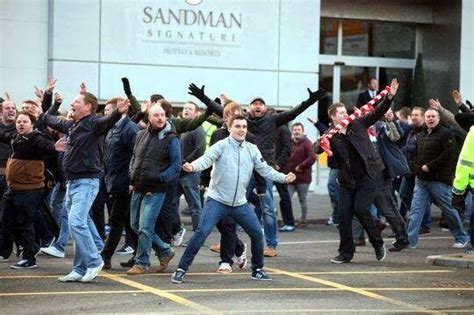 Football Hooligan Pictures Sunderland At Newcastle Feb