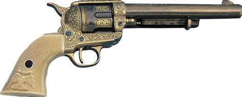 DX1281L Denix 1873 Colt .45 Caliber Cavalry Revolver Replica