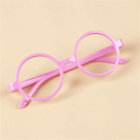 Cute Baby Round Glasses Frame Kids Solid Color Spectacle Frames Myopic ...