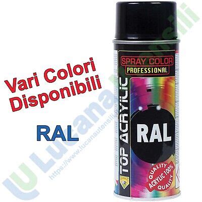 Smalto Acrilico Vernice RAL Spray ECO SERVICE Professionale 1