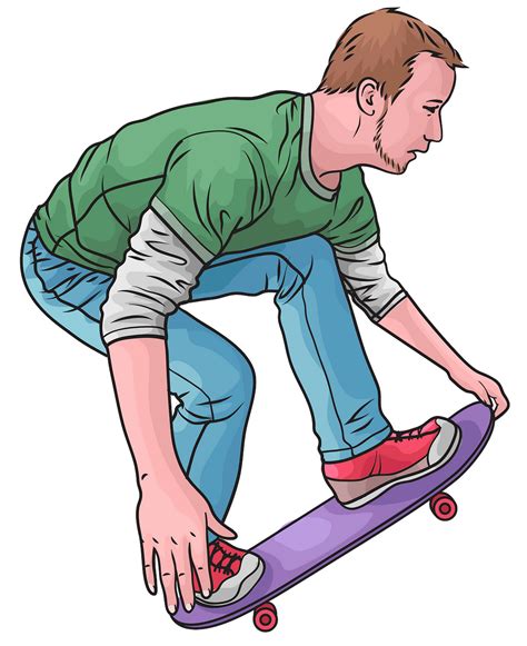 Skateboarding Sports Clip Art Clip Art Library