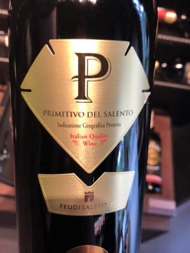 Feudi Salentini P Primitivo Del Salento Vivino Australia