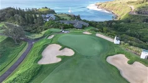 Plantation Course at Kapalua Course Aerials 2023 Sentry Tournament of ...