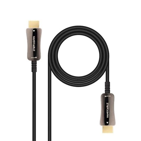 C Ble Hdmi Nanocable K Ultra Hd Gbit S M Noir Leroy