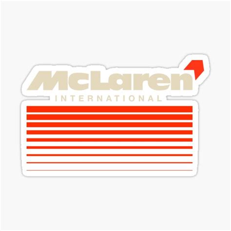 "Mclaren International Logo" Sticker for Sale by petrothings | Redbubble