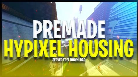 Minecraft Premade Hypixel Housing Server X X Free