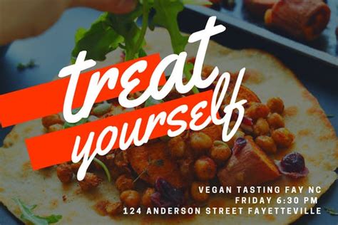 VEGAN FOOD TASTING, Fayetteville & Wilmington NC - Sep 14, 2018 - 6:00 PM