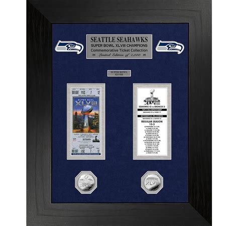 Sports Sports Memorabilia Collectibles Seattle Seahawks Super