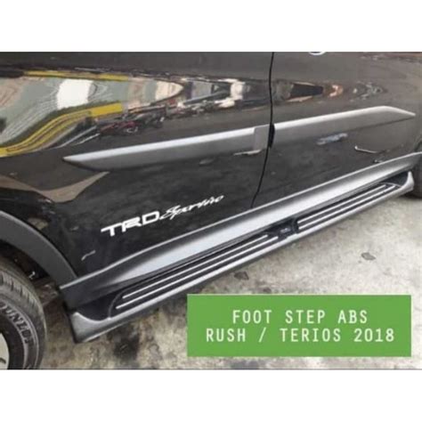 Jual FOOTSTEP INJAKAN SAMPING ALL NEW RUSH DAN ALL NEW TERIOS 2018