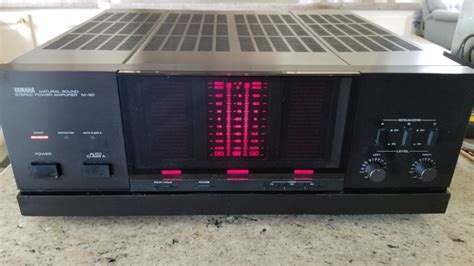 Awesome Yamaha M 80 Stereo Power Amplifier For Sale Us Audio Mart