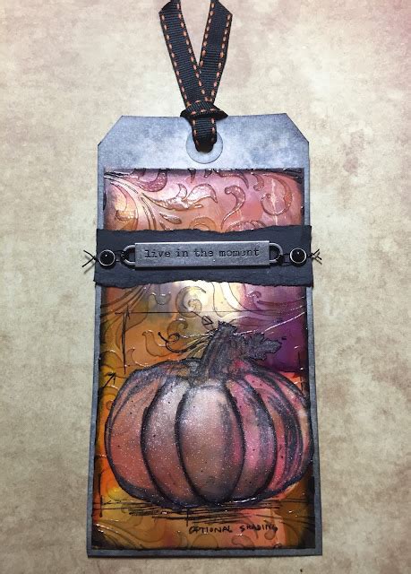 M E And My Walk On The Creative Side Frosted Pumpkins Tim Holtz