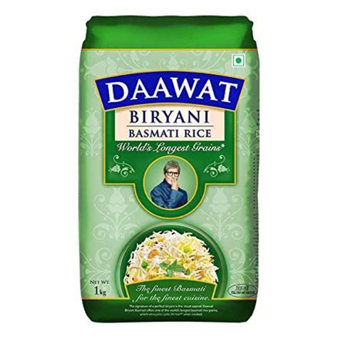 Daawat Biryani Basmati Rice 1kg Indian On Shop