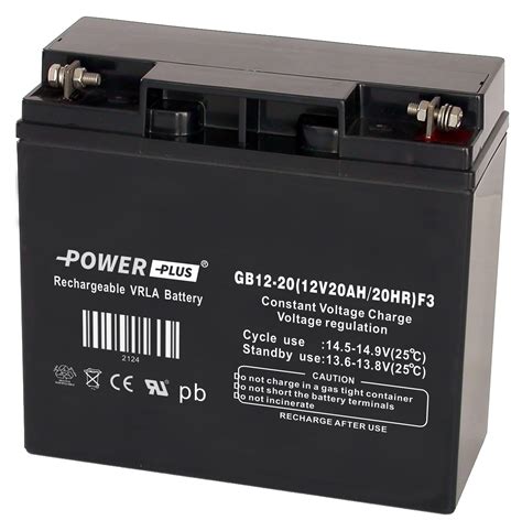 Power Plus Agm Batteri V Ah Voltpower