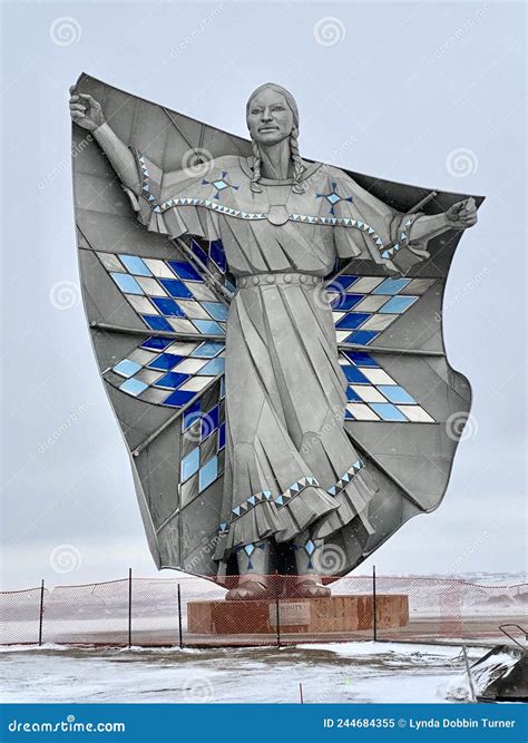 Dignity Statue Chamberlain South Dakota Editorial Image Image Of