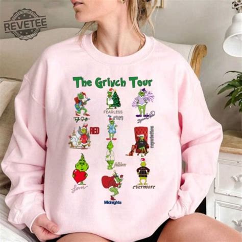 Christmas Ts Shirt The Grinch Tour The Grinch In My Grinch Eras