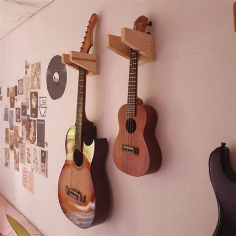 Suporte De Parede Para Viol O Guitarra Cavaquinho Ukulele Ou Viola